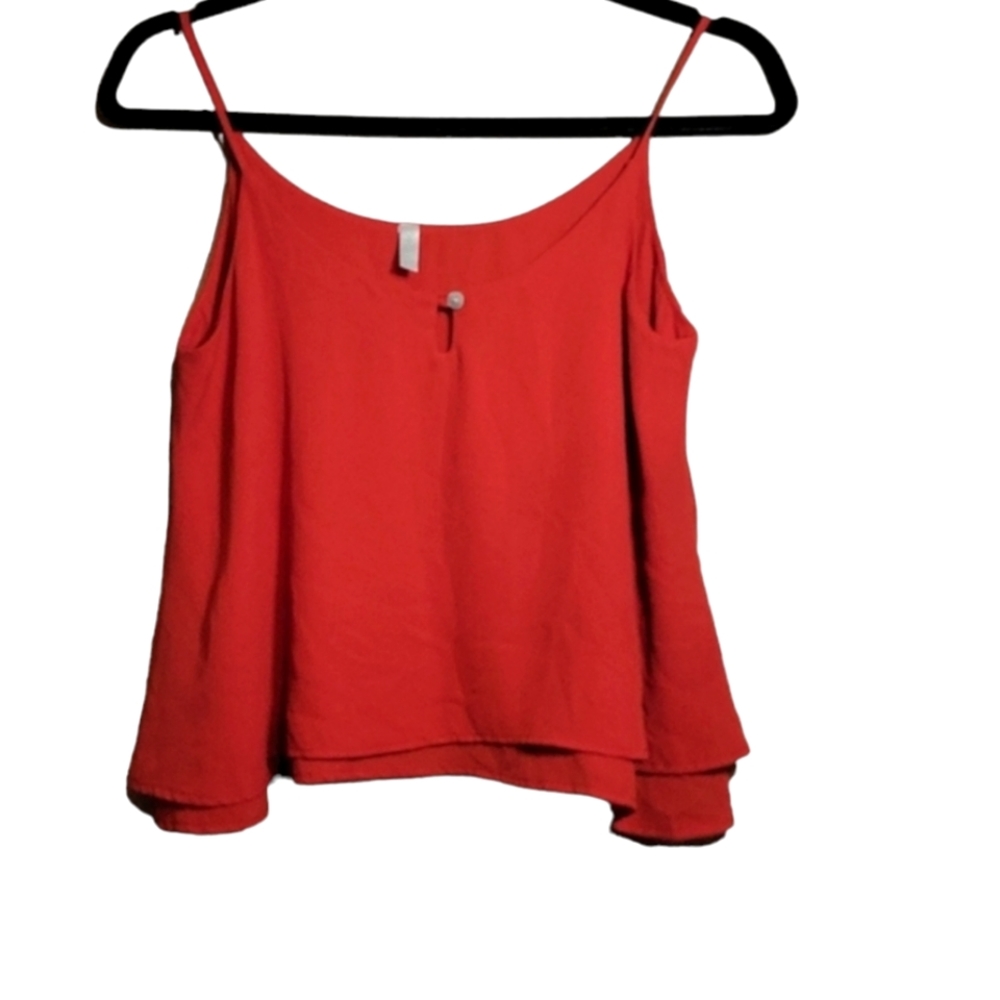 Lucy Love Spaghetti strap crop top size small